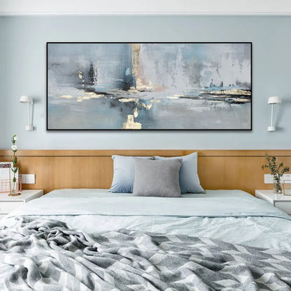 Ethereal Vibes: Handcrafted Abstract Canvas Art