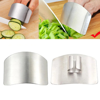 SafeSlice Stainless Steel Finger Guard