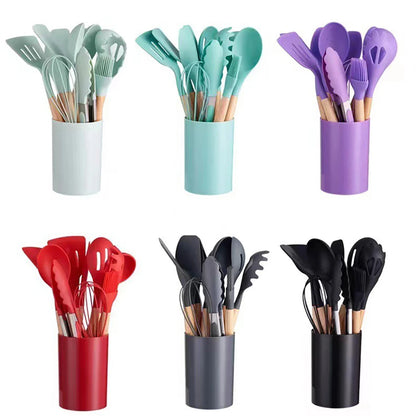 SiliconeChef 12-Piece Premium Kitchen Utensil Set