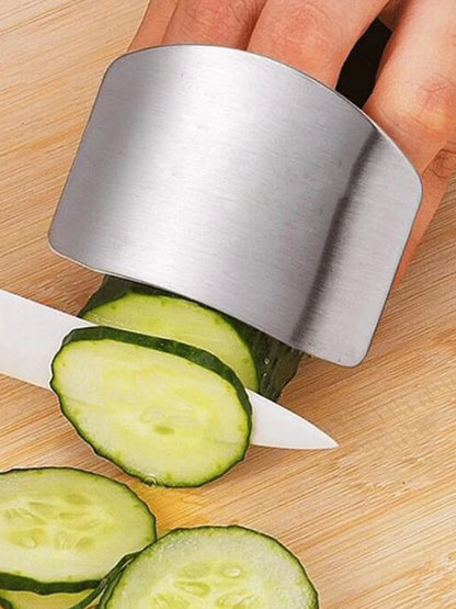 SafeSlice Stainless Steel Finger Guard