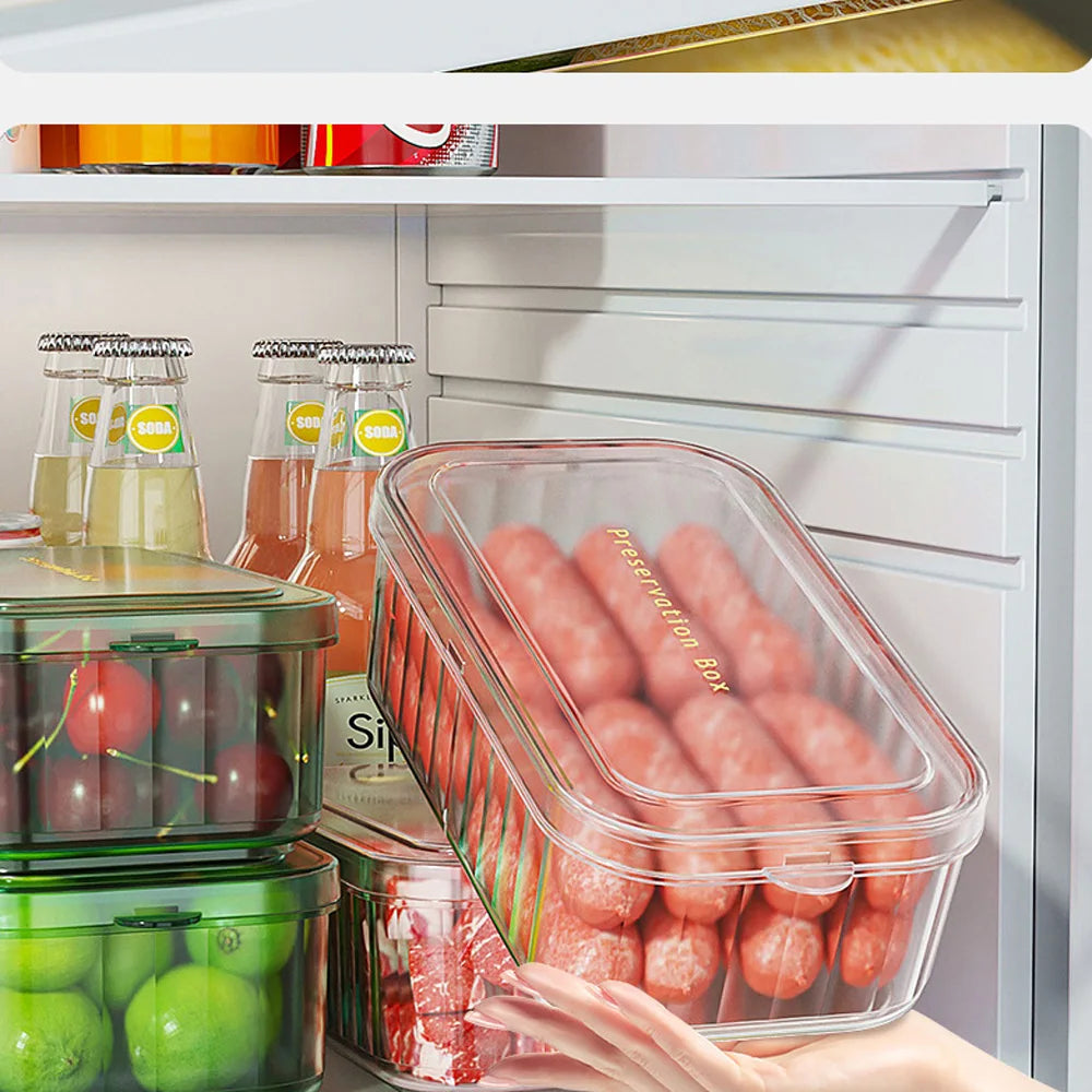 FreshKeeper Fridge Organizer Box