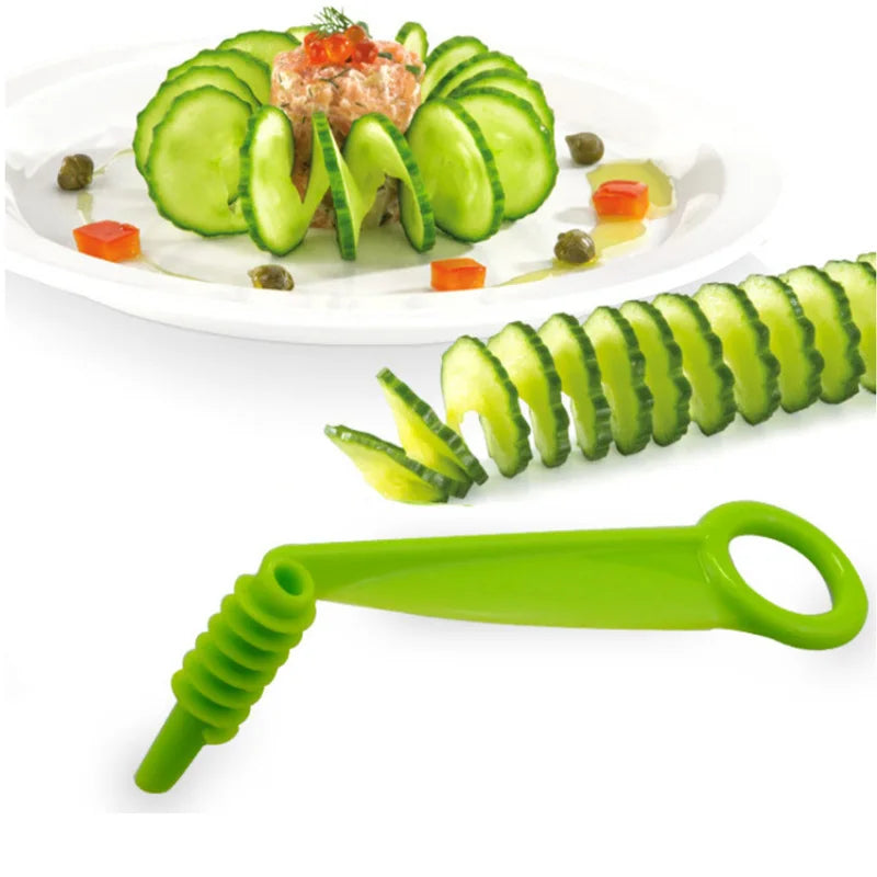 SpiralSpud BBQ Master – Portable Potato Skewer & Spiral Cutter Set