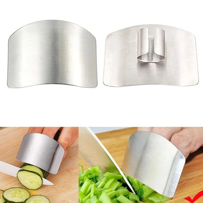 SafeSlice Stainless Steel Finger Guard