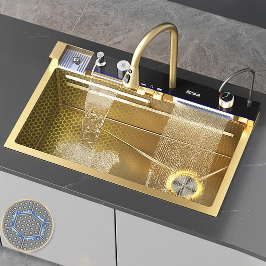 Golden Cascade Luxe Sink