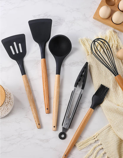 SiliconeChef 12-Piece Premium Kitchen Utensil Set